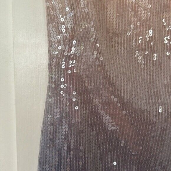 NWT Anthropologie Ombré Sequin Dress Size 2P - Picture 11 of 16